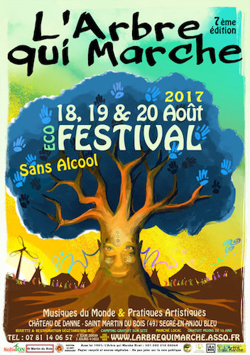Écofestival l'Arbre qui marche, à Saint-Martin-du Bois (Maine-et-Loire)