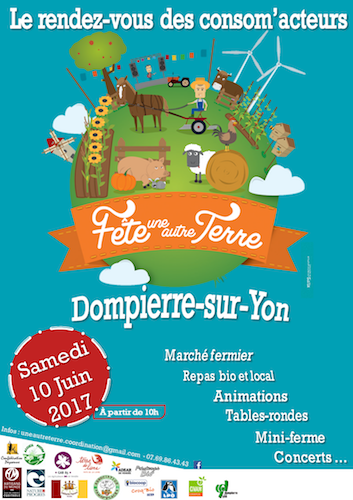 Fête une autre Terre, à Dompierre-sur-Yon (Vendée)