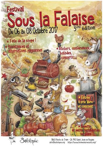 Festival Sous la falaise, à Saint-Jean-en-Royans (Drôme)