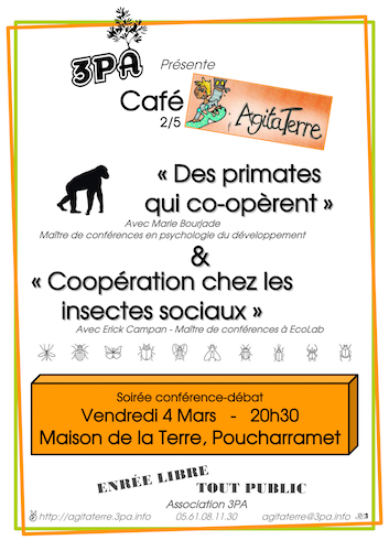 Soirée conférence-débat sur la coopération dans la nature à Poucharramet (Haute-Garonne)