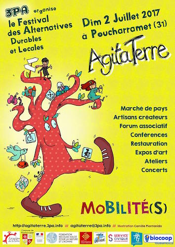 4<sup class="typo_exposants">e</sup> édition du festival AgitaTerre, à Poucharramet (Haute-Garonne)