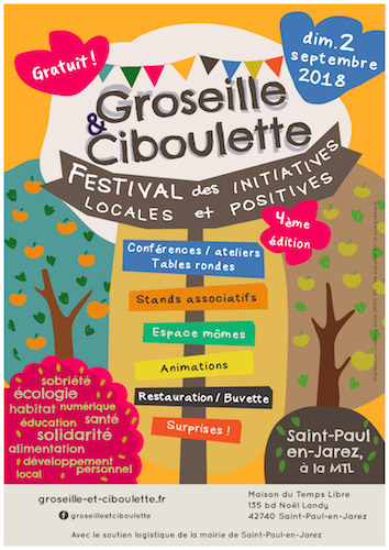 Festival Groseille et Ciboulette, à Saint-Paul-en-Jarez (Loire)