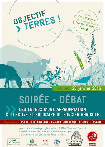 Objectif : terres<small class="fine d-inline"> </small>! – soirée-débat à Clermont-Ferrand