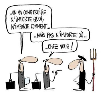 Manifestation potagère contre les multiples projets de grandes surfaces, à Sainte-Pazanne (Loire-Atlantique)