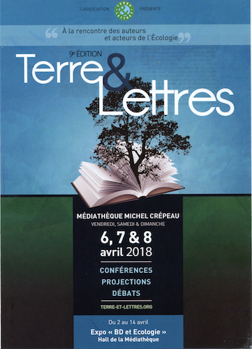 9<sup class="typo_exposants">e</sup> Festival Terre & Lettres, à La Rochelle (Charente-Maritime)