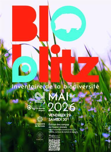 «<small class="fine d-inline"> </small>Bioblitz des campus de l'Ouest<small class="fine d-inline"> </small>», à Rennes (Ille-et-Vilaine)