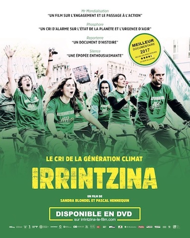 «<small class="fine d-inline"> </small>Irrintzina, le cri de la génération climat<small class="fine d-inline"> </small>» sort en <span class="caps">DVD</span>