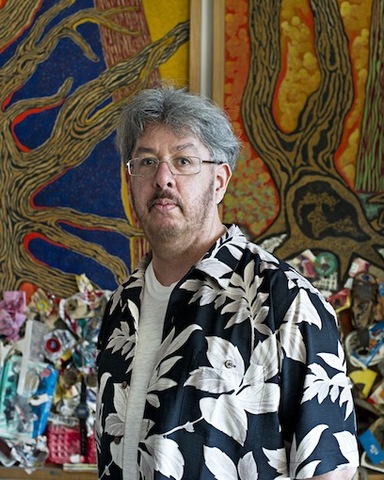 <span class="caps">PORTRAIT</span> - Sérgio Bello, un peintre venu du Brésil et «<small class="fine d-inline"> </small>habité par la nature<small class="fine d-inline"> </small>» 