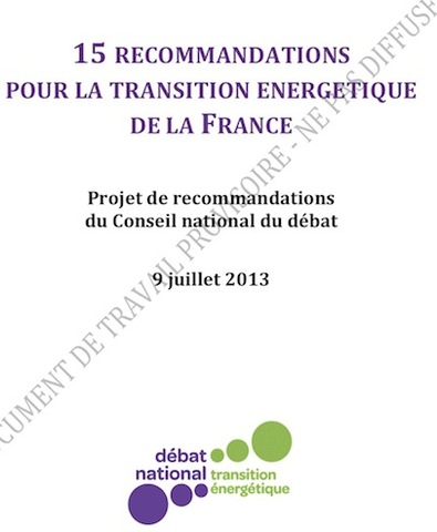 Des désaccords majeurs au sein du Débat national sur la transition énergétique