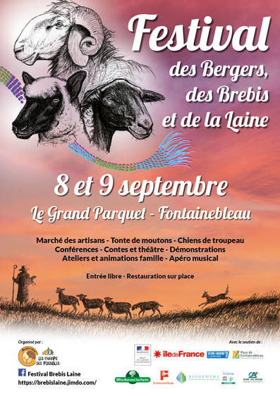 Festival des Bergers, des Brebis et de la Laine, à Fontainebleau (Seine-et-Marne)