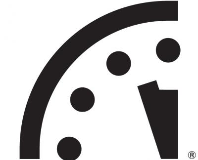 Il reste 2mn30 avant la catastrophe, selon l'horloge de l'Apocalypse
