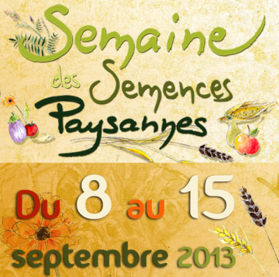 Une semaine d'actions pour que vivent les semences paysannes