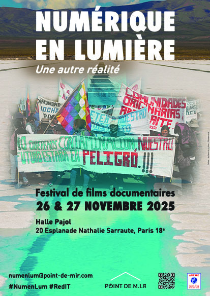 «<small class="fine d-inline"> </small>Numérique en lumière, une autre réalité<small class="fine d-inline"> </small>», festival de films documentaires à Paris