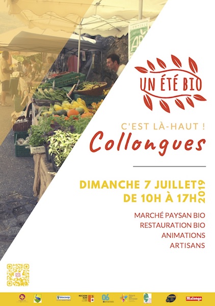 Un été bio, c'est là-haut, à Collongues (Alpes-Maritimes)