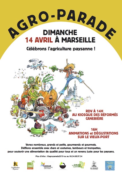 L'Agroparade, à Marseille (Bouches-du-Rhône)