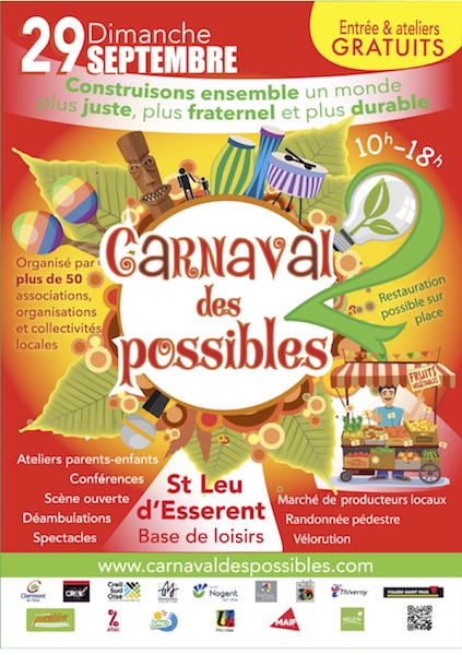 Carnaval des possibles, à Saint-Leu-d'Esserent (Oise)