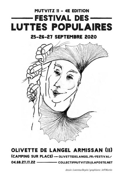 Festival des luttes populaires, à Armissan (Aude)