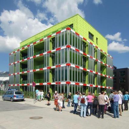 Des algues en façade pour chauffer les immeubles 