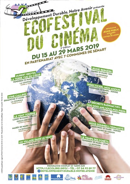 Écofestival du cinéma, à Sénart (Seine-et-Marne)