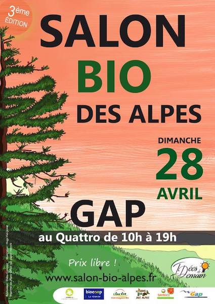  Salon bio des Alpes, à Gap (Hautes-Alpes)