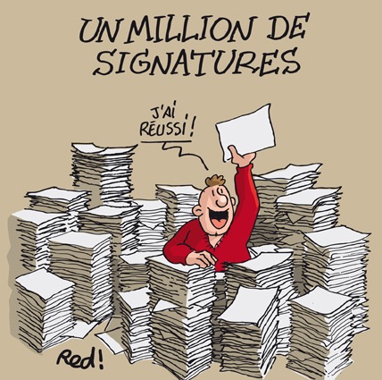 Un million de citoyens pour changer l'Europe