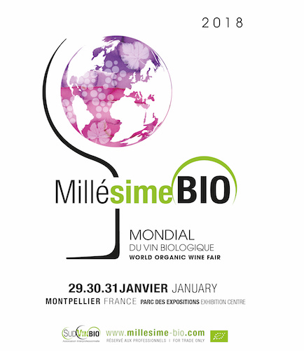 Millésime bio, le salon du vin biologique, à Montpellier (Hérault)