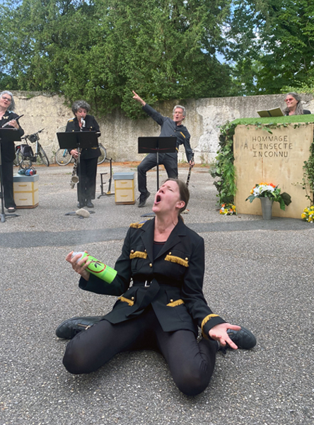 Hommage à l'insecte inconnu, à Vénissieux (métropole de Lyon)