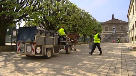 A Besançon, on réduit presque de moitié la quantité de déchets