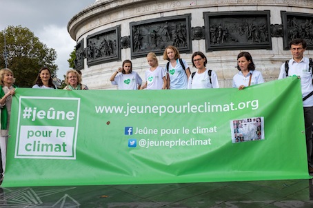 Le jeûne pour le climat prend de l'ampleur