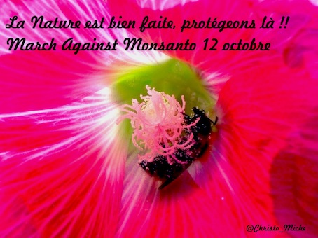 La marche contre Monsanto aura lieu samedi 12