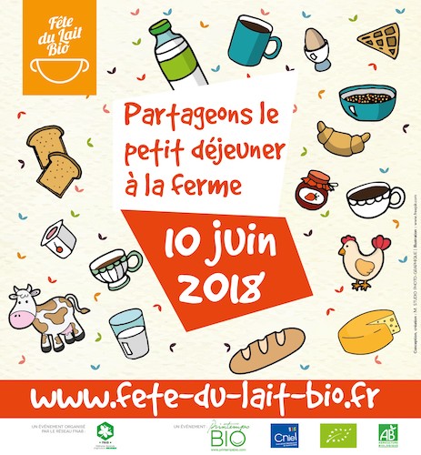 Fête du lait bio, en France