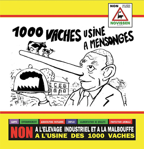 «<small class="fine d-inline"> </small>1000 vaches, usine à mensonges<small class="fine d-inline"> </small>»