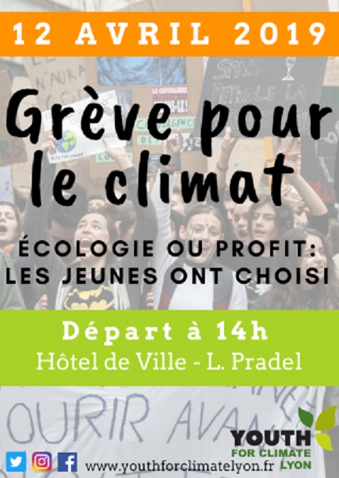 Grève pour le climat, à Lyon