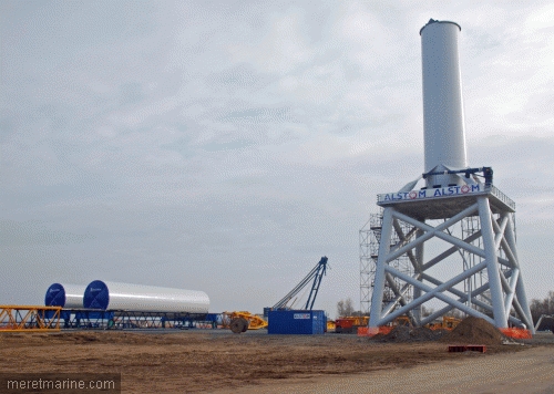 L'usine Alstom d'éoliennes va détruire une zone humide