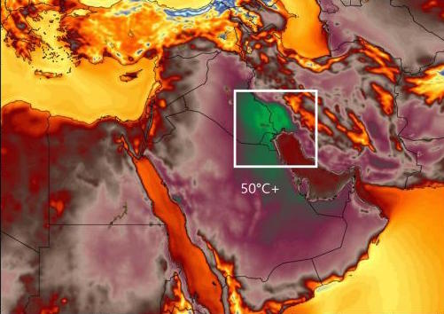 Le Koweït dans une chaleur suffocante de 54°C