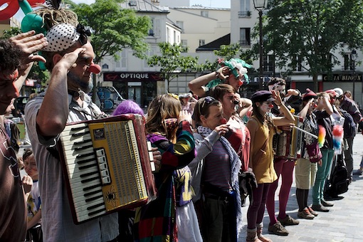 14 juillet : les clowns ont défilé