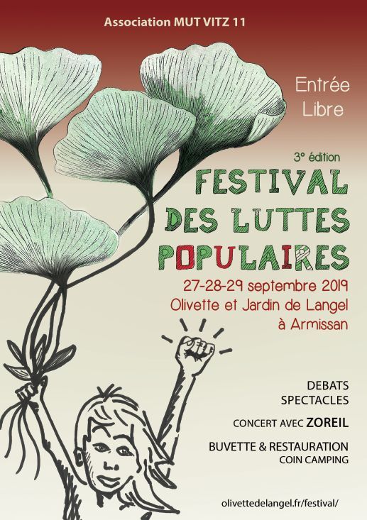 Festival des luttes populaires, à Armissan (Aude)