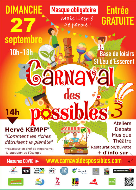 Le Carnaval des possibles, à Saint-Leu-d'Esserent (Oise) 