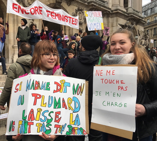 Pourquoi avoir participé à la manifestation contre les violences faites aux femmes<small class="fine d-inline"> </small>?