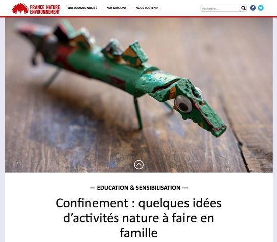 Confinement : des activités nature auxquelles se livrer en famille