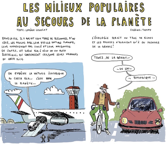 En <span class="caps">BD</span> - Les milieux populaires au secours de la planète