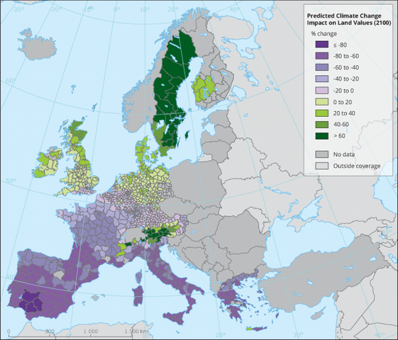 Le changement climatique va affaiblir l'agriculture du sud de l'Europe