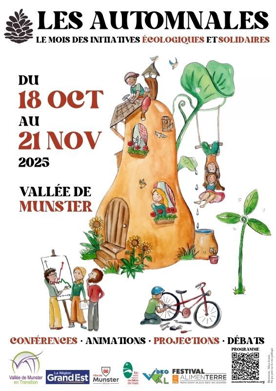 «<small class="fine d-inline"> </small>Les Automnales, le mois des initiatives écolo et solidaires<small class="fine d-inline"> </small>», dans le Haut-Rhin