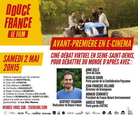 E-<span class="caps">CIN</span>É<span class="caps">MA</span> — «<small class="fine d-inline"> </small>Douce France<small class="fine d-inline"> </small>», quand des jeunes de banlieue enquêtent sur le bétonnage