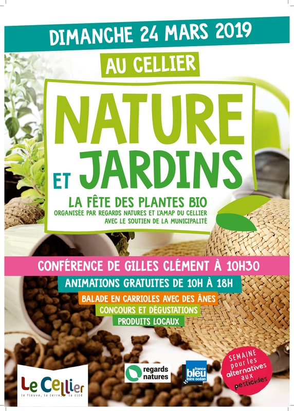 Fête des plantes «<small class="fine d-inline"> </small>Nature et Jardins<small class="fine d-inline"> </small>», au Cellier (Loire-Atlantique)