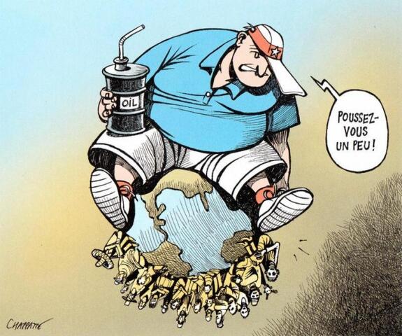 La dette perpétue l'accaparement du monde et le pillage des ressources