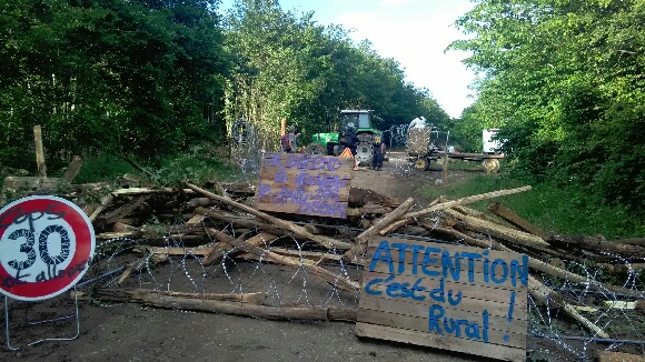 Les opposants antinucléaires occupent une forêt pour bloquer les travaux de Cigéo