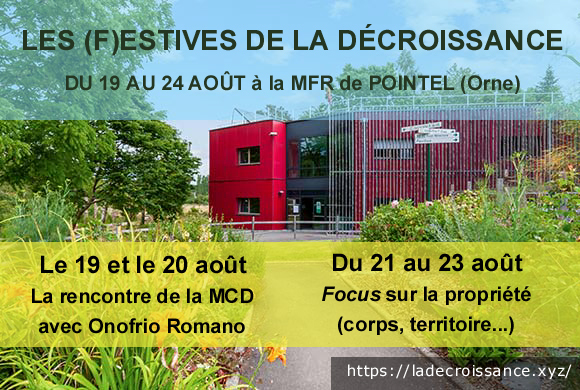 (F)estives de la décroissance, en Normandie