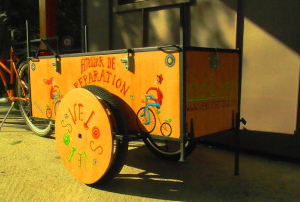 L'atelier itinérant rend la santé aux vélos nantais