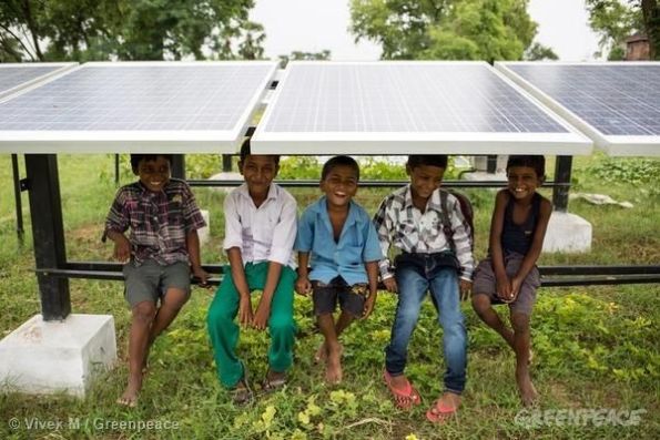 Un village indien prospère grâce au soleil
